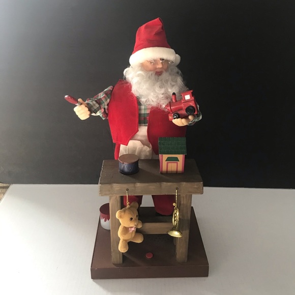 Vintage Holiday Vintage Animated Santa Poshmark